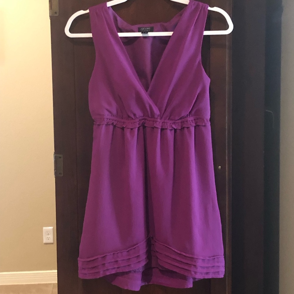 Nicole Miller chiffon blouse